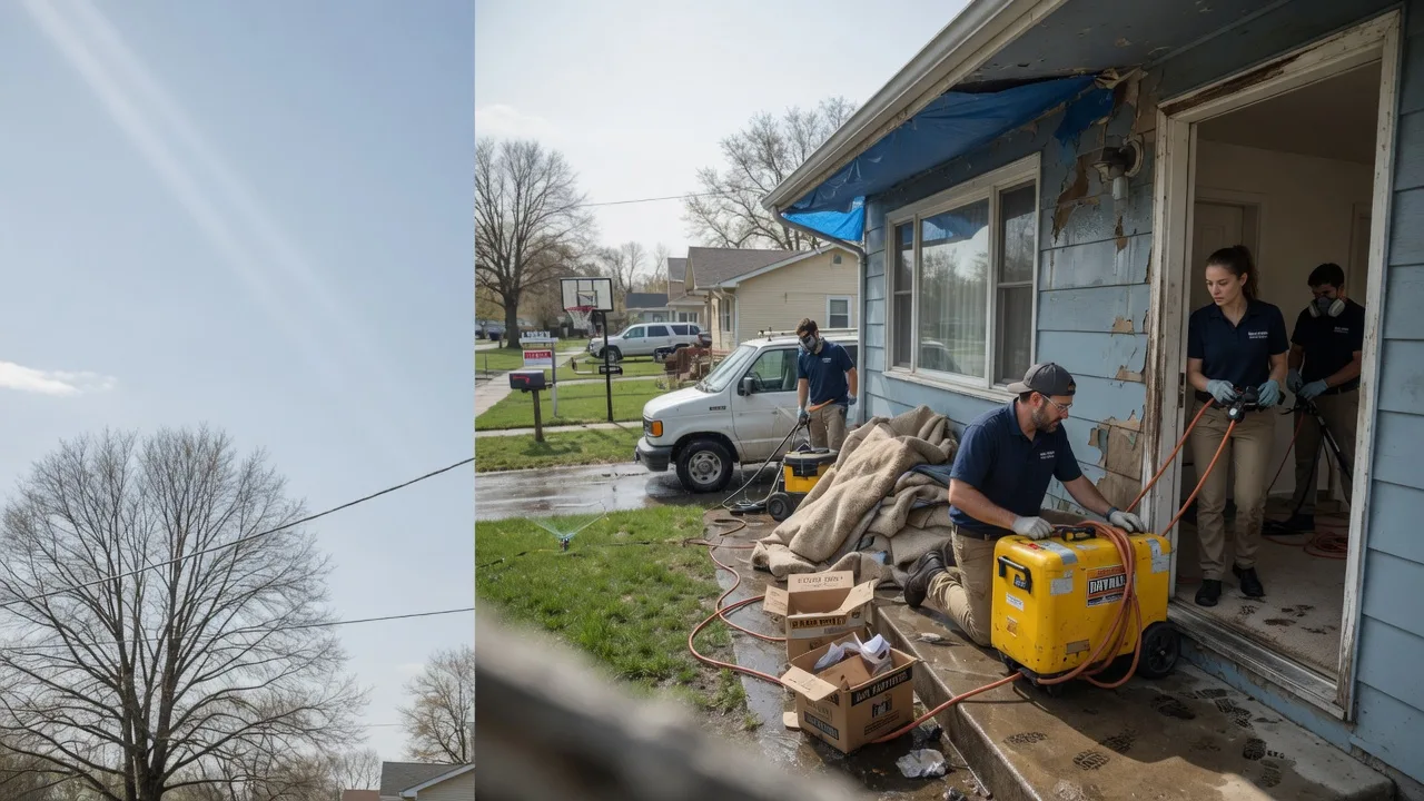 Basement Flood Cleanup in Youngsville, NC near me